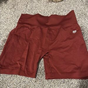 Women's RUST colored Athletic Shorts